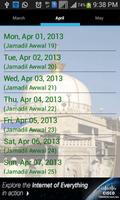 برنامه‌نما Islamic Calendar & Places 2021 عکس از صفحه