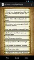 Islamic Lessons For Life Poster