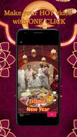 Happy lslamic New Year Photo Frame, Video Maker poster