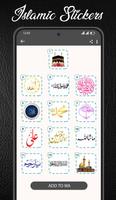 Islamic Stickers capture d'écran 2