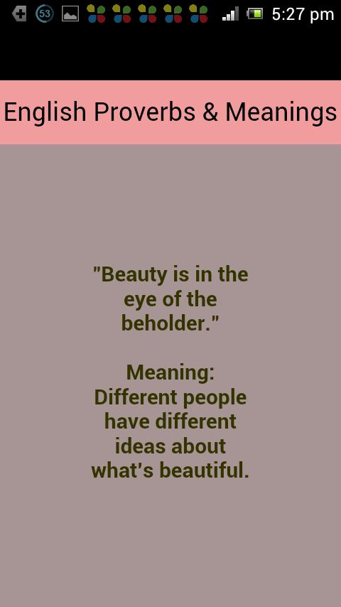 Proverbs And Meanings Pour Android Telechargez L Apk Proverbs And Meanings Pour Android Telechargez L Apk