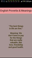 Proverbs and Meanings screenshot 3