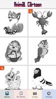 Animal Cartoon - Pixel Art Ekran Görüntüsü 3