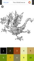 Dragon - Pixel Color By Number screenshot 1
