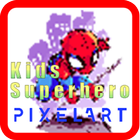 Little Superhero - Pixel Art simgesi