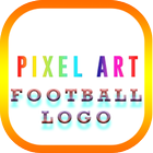 Pixel Art - Football Logo-icoon