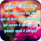 Hindi Good Morning Images icône