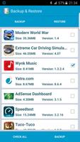 App Yedekleme APK Restore Ekran Görüntüsü 1