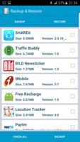 App Backup & APK Restore اسکرین شاٹ 3