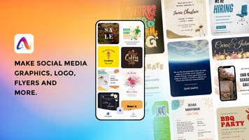Poster Maker: Flyer Ads Design الملصق