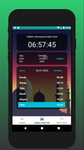 Ezan Namaz Vakitleri Imsakiye Kuran Kible For Android Apk Download