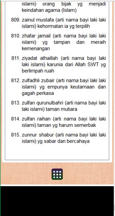 Nama Bayi Laki Laki Islam para Android - APK Baixar