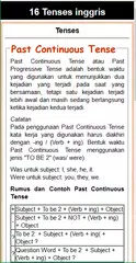 16 Tenses Bahasa Inggris APK download
