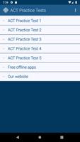 ACT Practice Tests постер