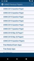 AIIMS Previous Papers poster