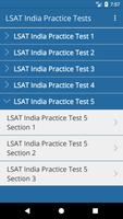 LSAT India Practice Tests Affiche