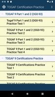 TOGAF 9 Certification Practice الملصق