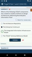 TOGAF 9 Certification Practice تصوير الشاشة 3