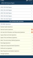 1 Schermata UPSC CDS Practice Papers