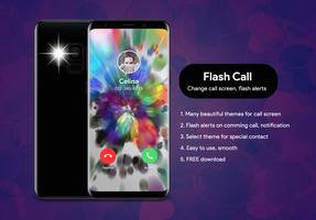 Flash Notification - Call Screen plakat