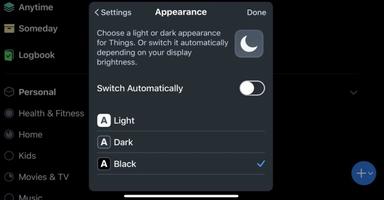 Dark Mode capture d'écran 2