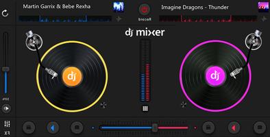 DJ Mixer 3D DJ Music Offline Affiche