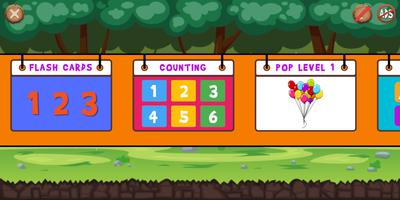 Learn Numbers 123 Kids Game - Count & Tracing ポスター