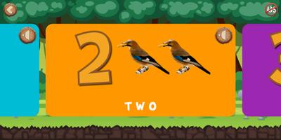 Learn Numbers 123 Kids Game - Count & Tracing اسکرین شاٹ 1