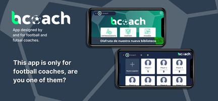 bcoach, for football coaches پوسٹر