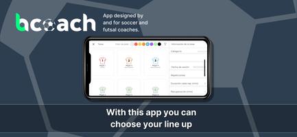 برنامه‌نما bcoach, for football coaches عکس از صفحه