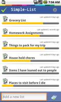 Simple List Free 포스터