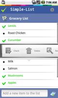 Simple List Free screenshot 3