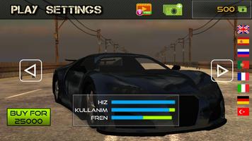 Unlimited Car Race 3D تصوير الشاشة 3