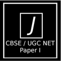CBSE/UGC NET Paper I