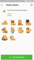 Cat Persik Stickers - WAStickerApps স্ক্রিনশট 3