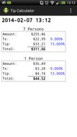 Tip Calculator Lite screenshot 3