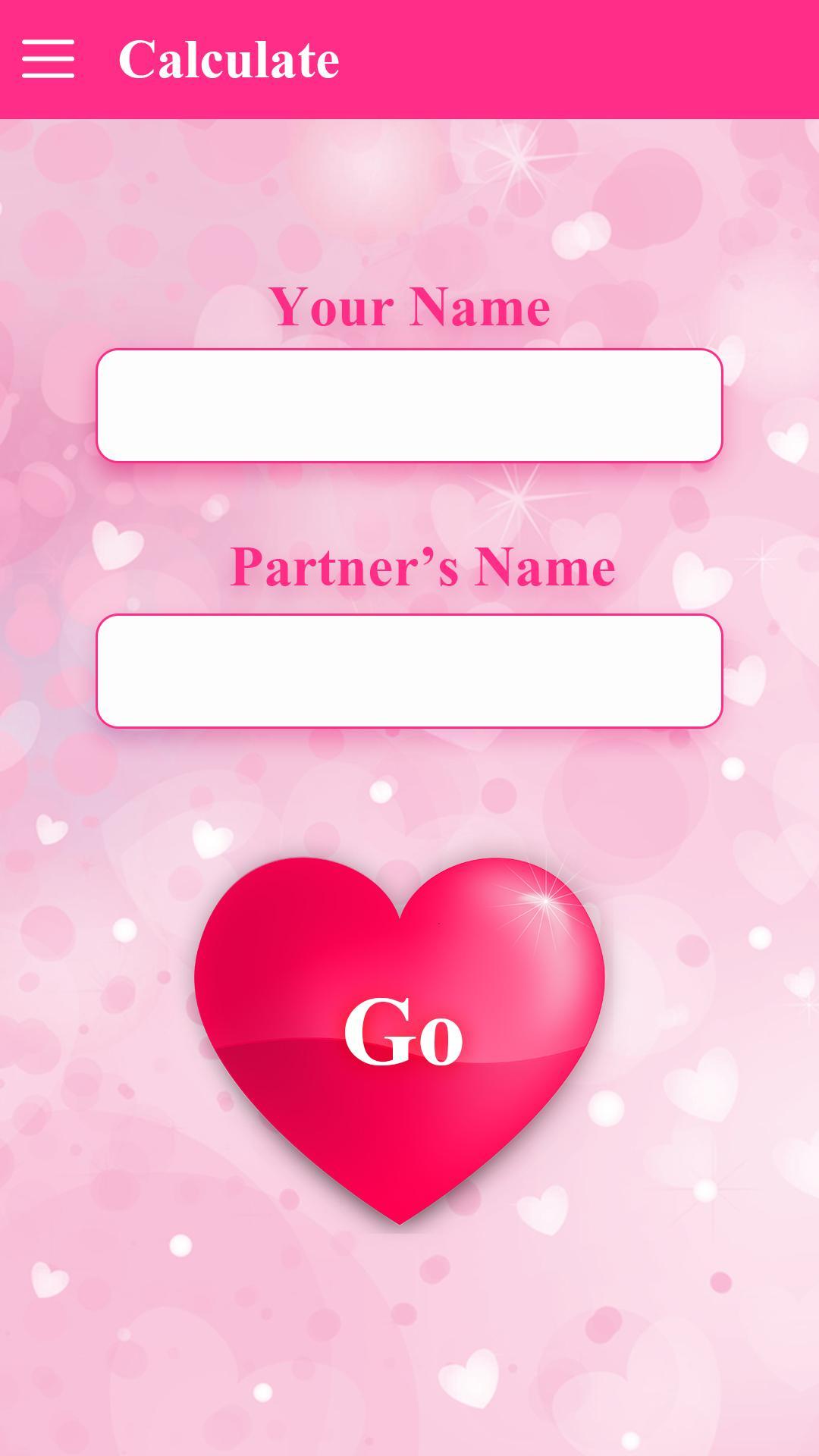 Love Tester - Calculate Love Percentage