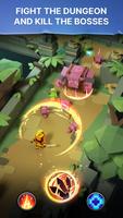 Hero Dungeon: Cube Action RPG स्क्रीनशॉट 1