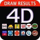4D Draw Results ikon