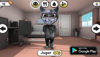Evil Tim: Scary Talking Cat imagem de tela 1