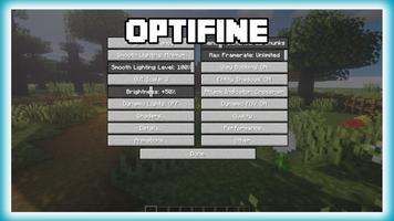 Optifine Mod poster