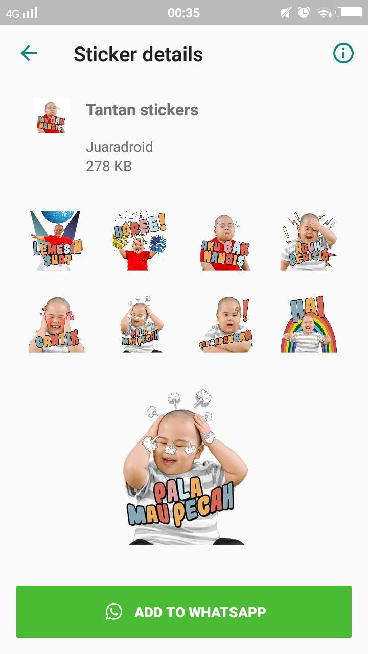 Baby Tatan Stickers Wastickerapps For Android Apk Download