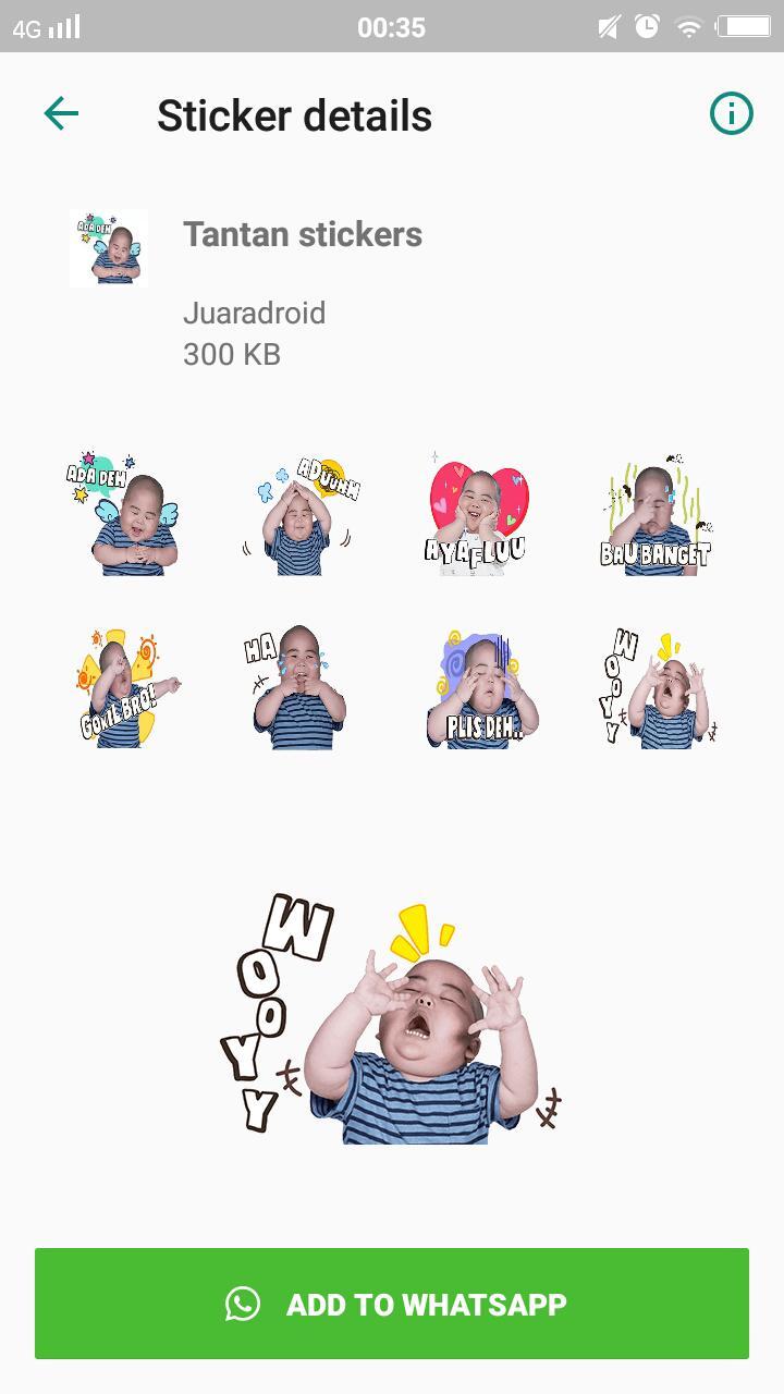 Baby Tatan Stickers Wastickerapps For Android Apk Download