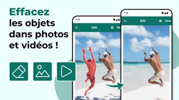 Effacer objets: photo et vidéo Affiche