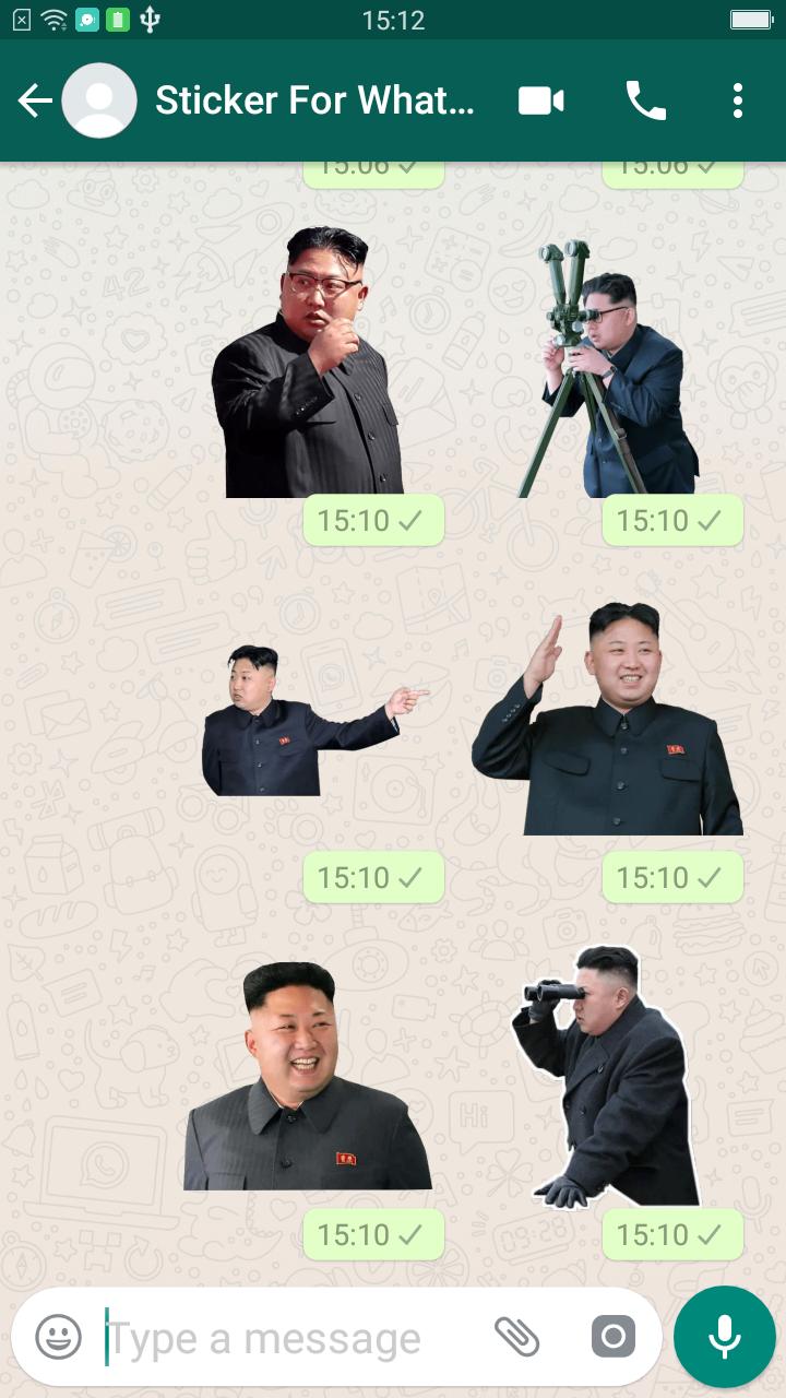 Kim Jong Un Stickers For Whatsapp For Android Apk Download