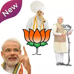 Скачать Modi Stickers For Whatsapp APK