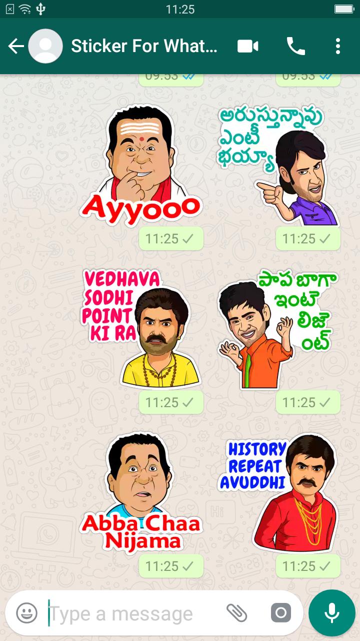 Telugu Stickers For Whatsapp For Android Apk Download