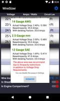 WireSizer - DC Voltage Drop ภาพหน้าจอ 3