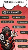 Nickfinder: Stylish name الملصق