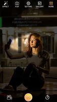 Night Selfie Camera - Front Flash Plakat